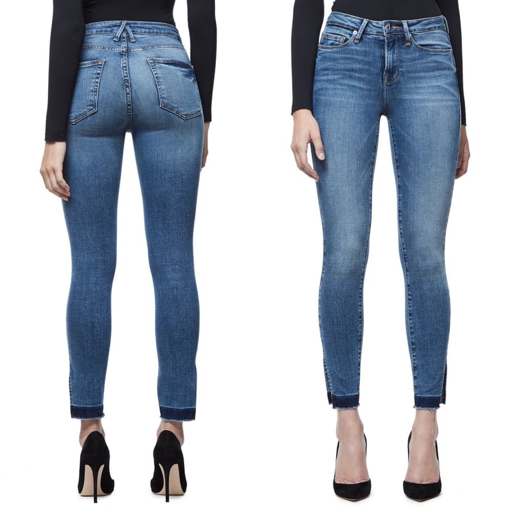 Good American | good legs High Rise Split Hem